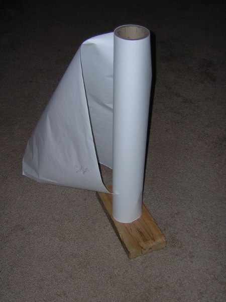 We made this! Redneck Scratching Post